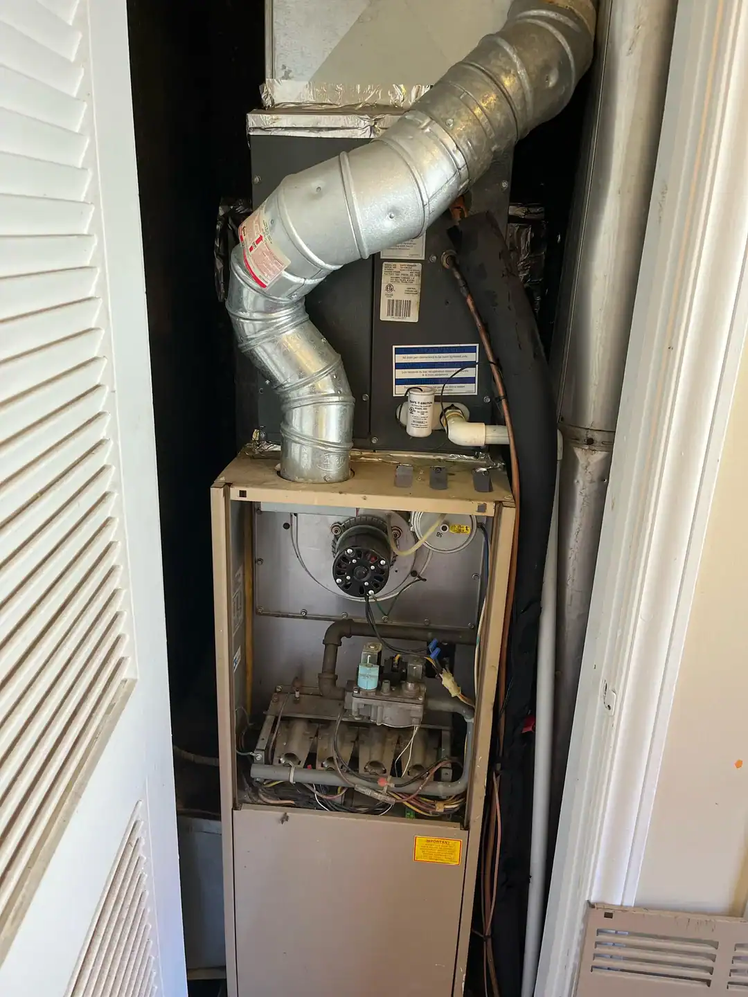 Furnace Rattling - old furnace making noise